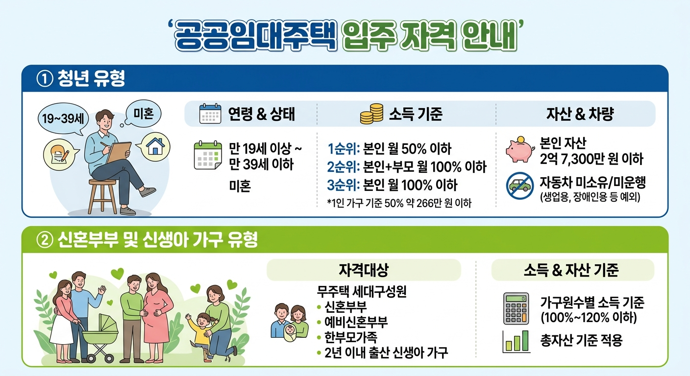 SH청년안심주택자격
