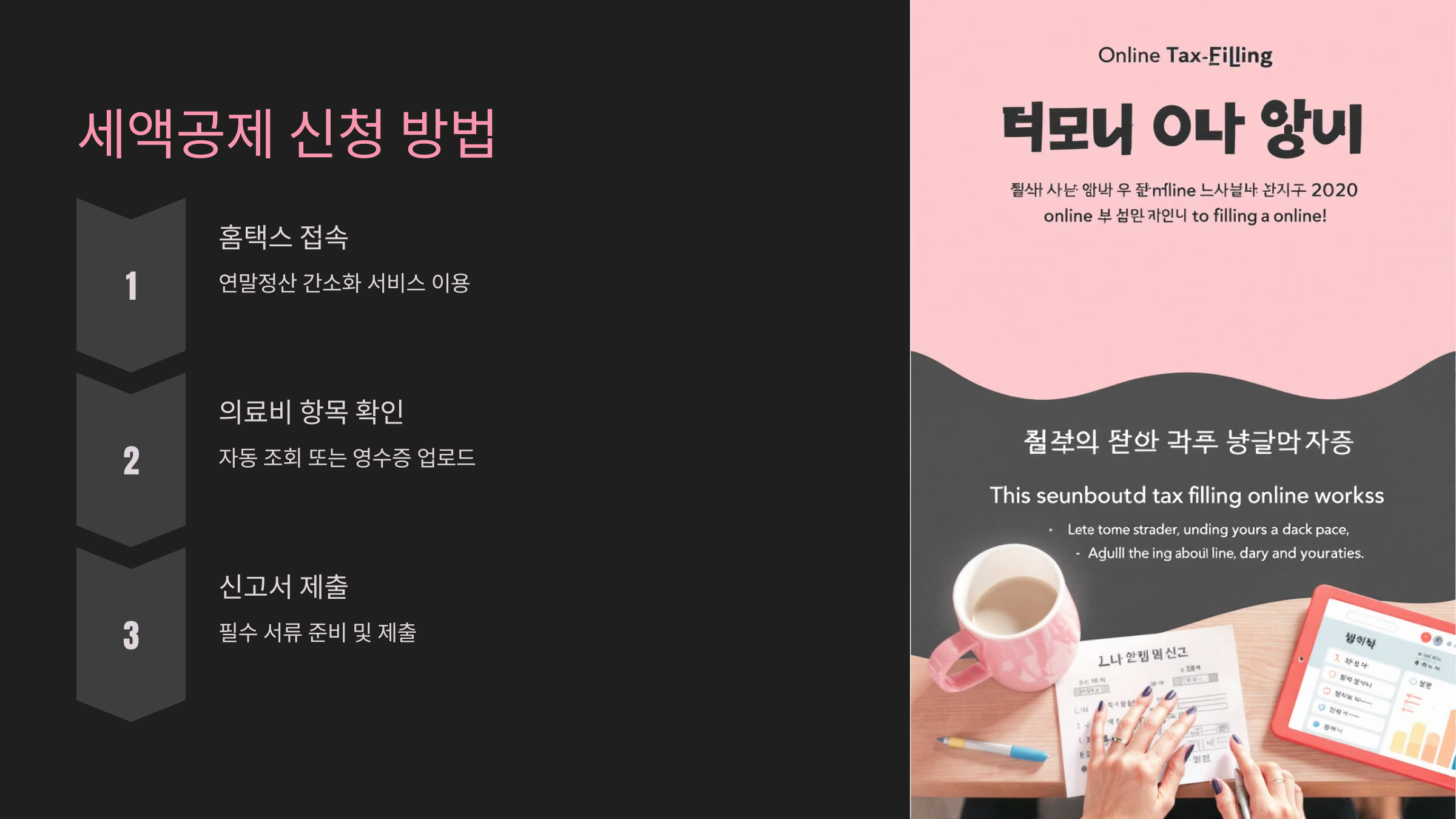 세액공제 신청 방법과 필수 서류