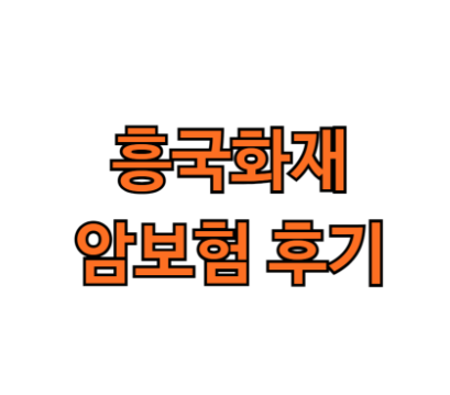 3000만원 청구한 흥국화재 암보험 후기, 보험 잘 들어야 하는 이유