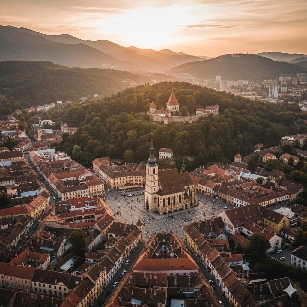 브라쇼브 구시가지 사진