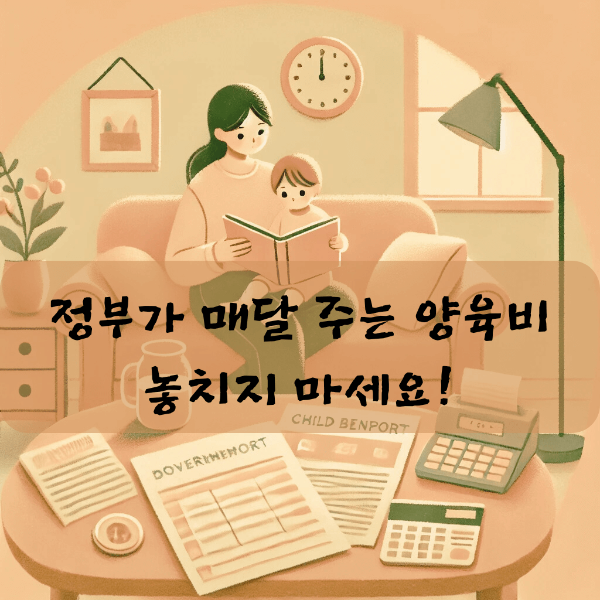 한부모가정 아동양육비