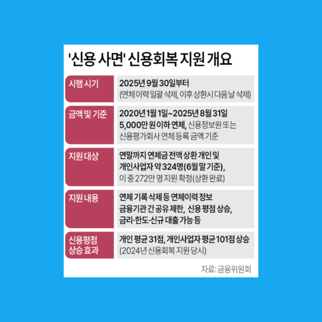 신용사면 대상자 조회 후기 및 연체기록 삭제