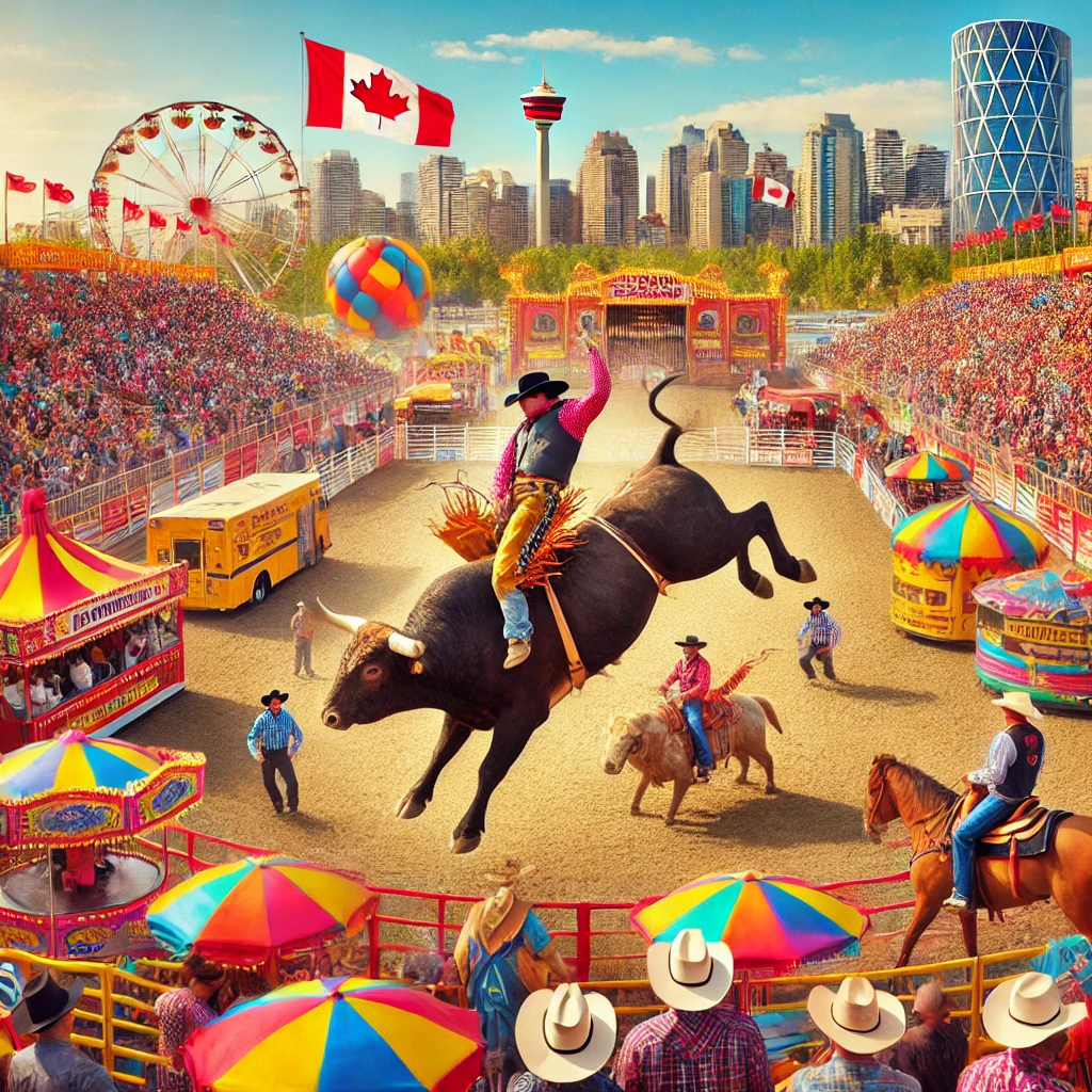 캘거리 스탬피드 축제 : 로데오
