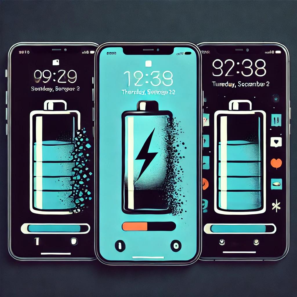 핸드폰 배터리 표시