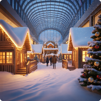 더현대 서울 크리스마스 빌리지 예약 가상이미지