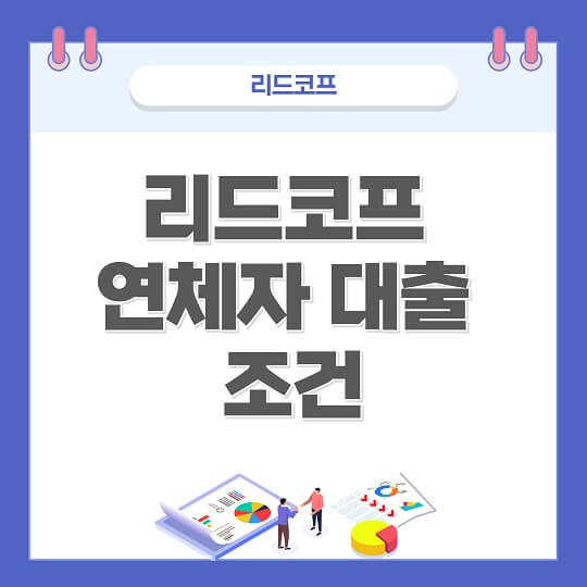 리드코프 연체자대출 이미지