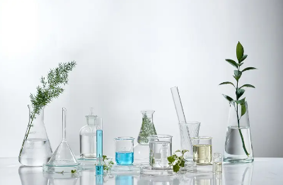 여러종류의 연구용 비커