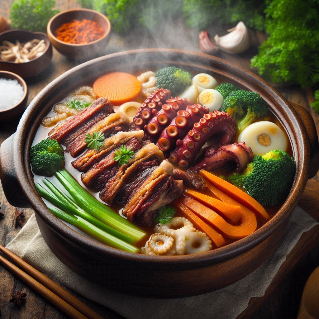 여름철 보양식 레시피 갈낙탕 만들기