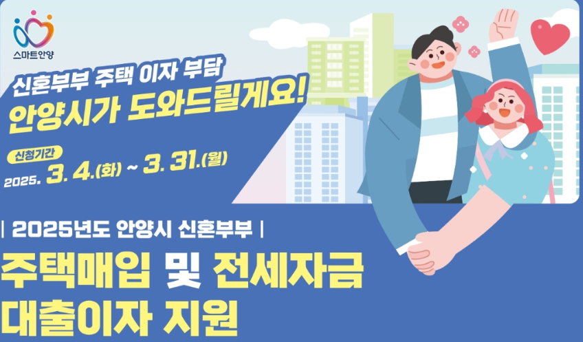 안양시에서 지원하는 2025년 주택 복지 혜택