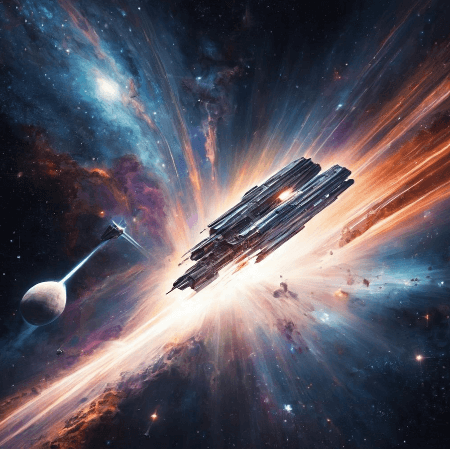 성간 이동 우주선 상상도