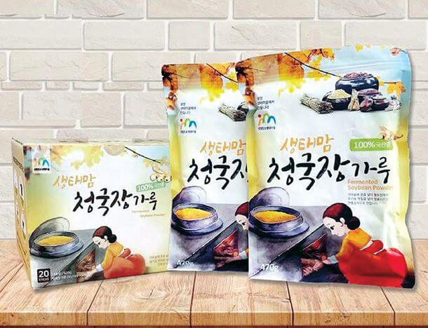 성필립보생태마을 생태맘 청국장 가루 주문