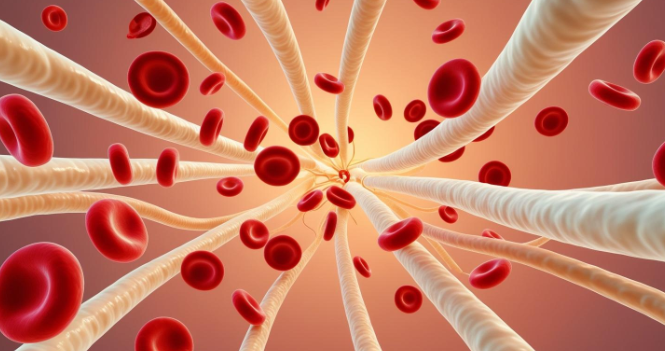 혈관속에 흐르는 피