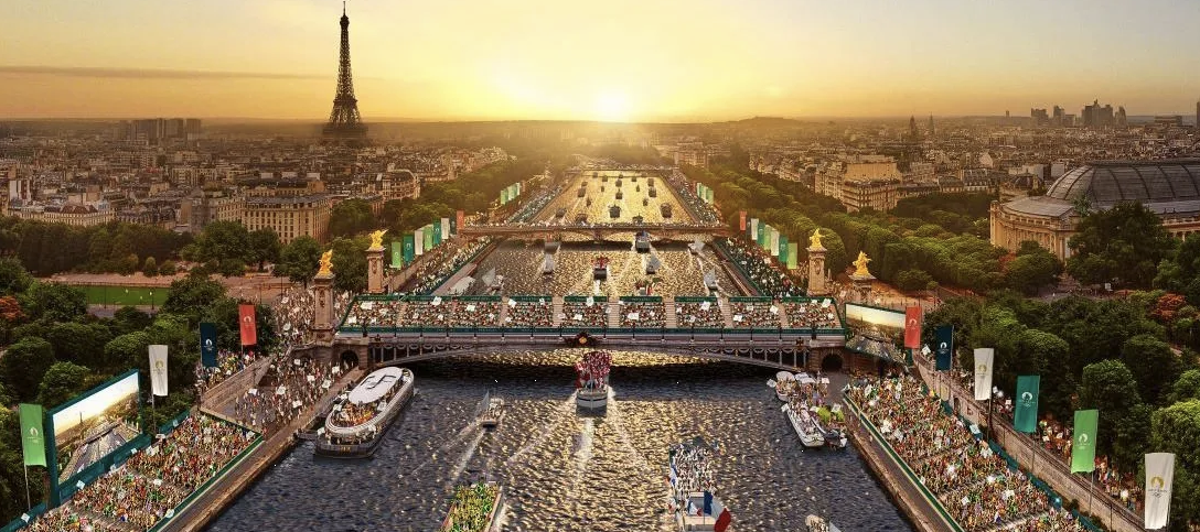 파리 올림픽 센강 개막식 이미지