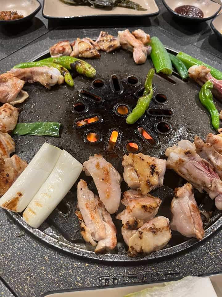팔각도 숯불닭갈비