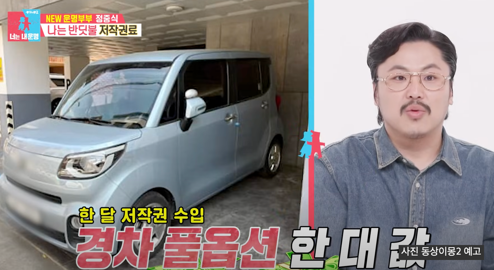 정중식 나는반딧불 저작권료 얼마? 장재나와 결혼까지