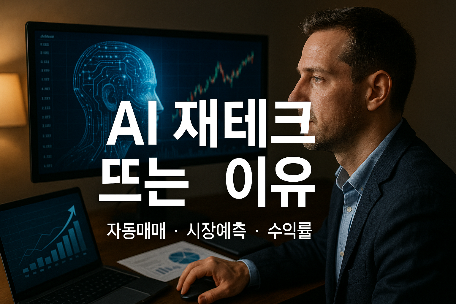 AI 재테크 뜨는 이유 (자동매매, 시장예측, 수익률)