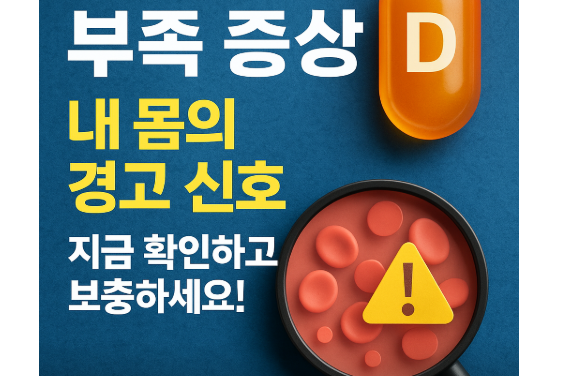 비타민 D 부족 증상 관련 사진