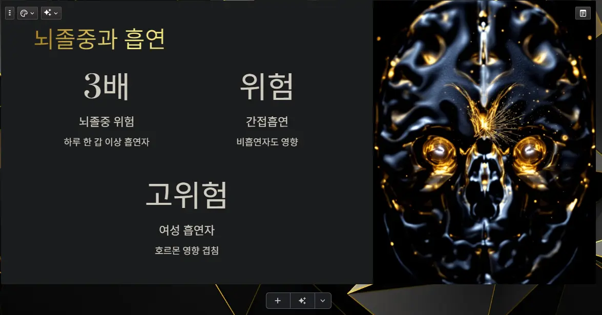 뇌졸중과 흡연의 관계