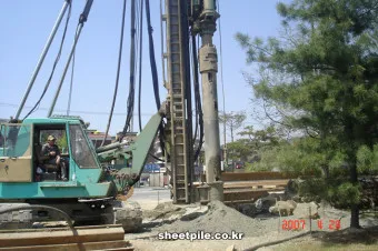 시트파일항타 시공계획서 샘플 쉬운 작성 방법_6