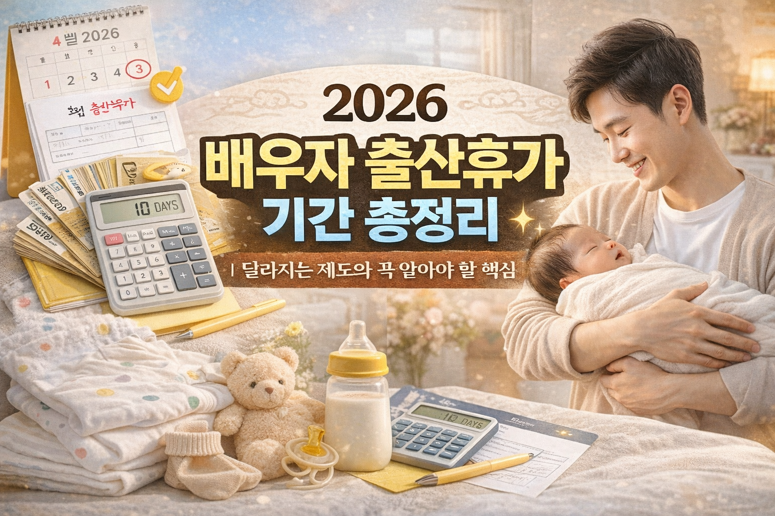 배우자출산휴가 기간 총정리