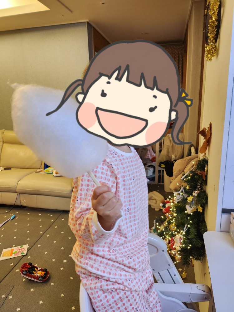 솜사탕과 아이