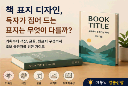 책 표지 디자인 잘하는 법|독자가 사고 싶어지는 표지는 무엇이 다를까?