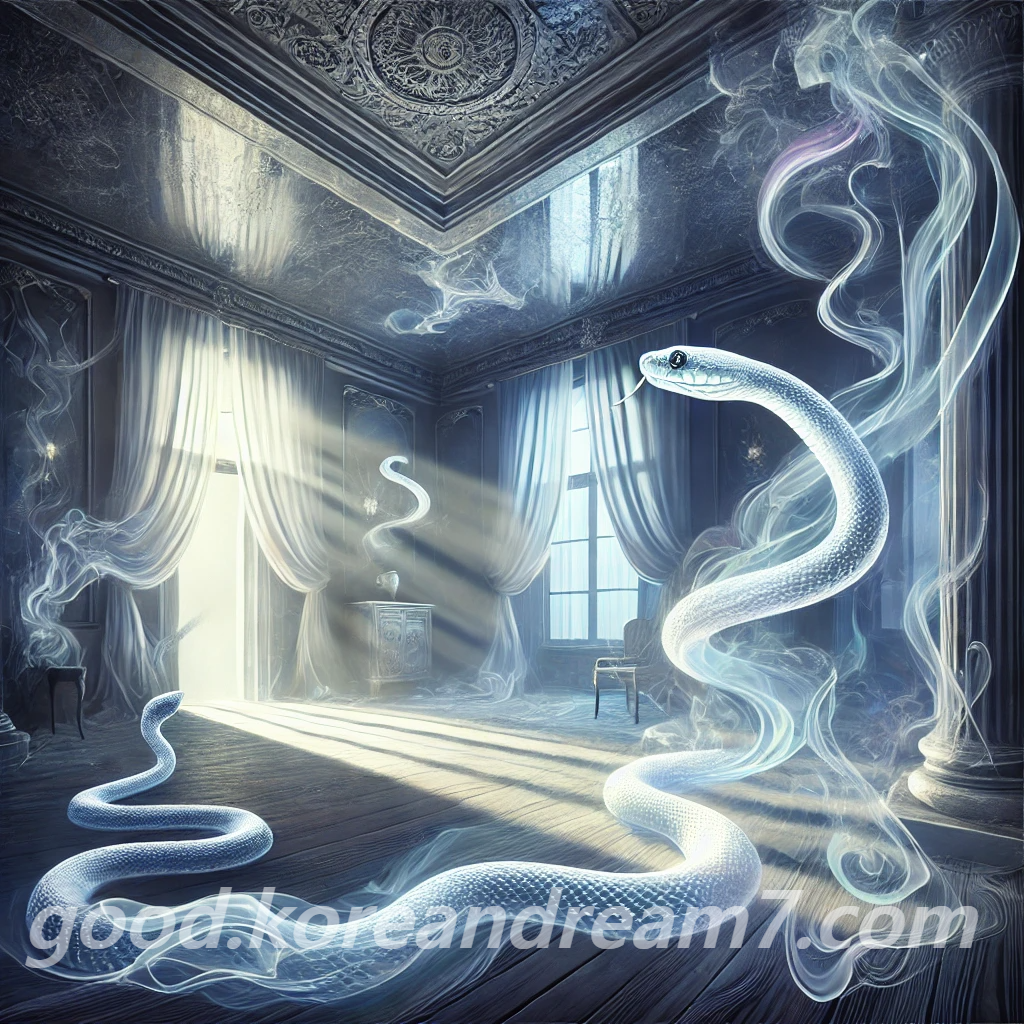 집에 뱀들어오는꿈