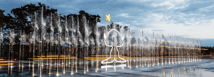 물빛광장음악분수(출처:대전관광공사)