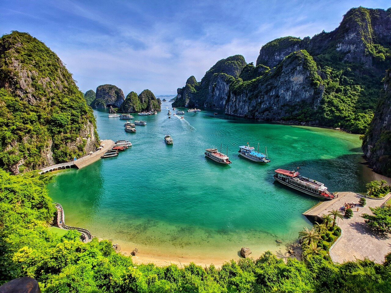 베트남 하롱베이(Hạ Long Bay) 사진