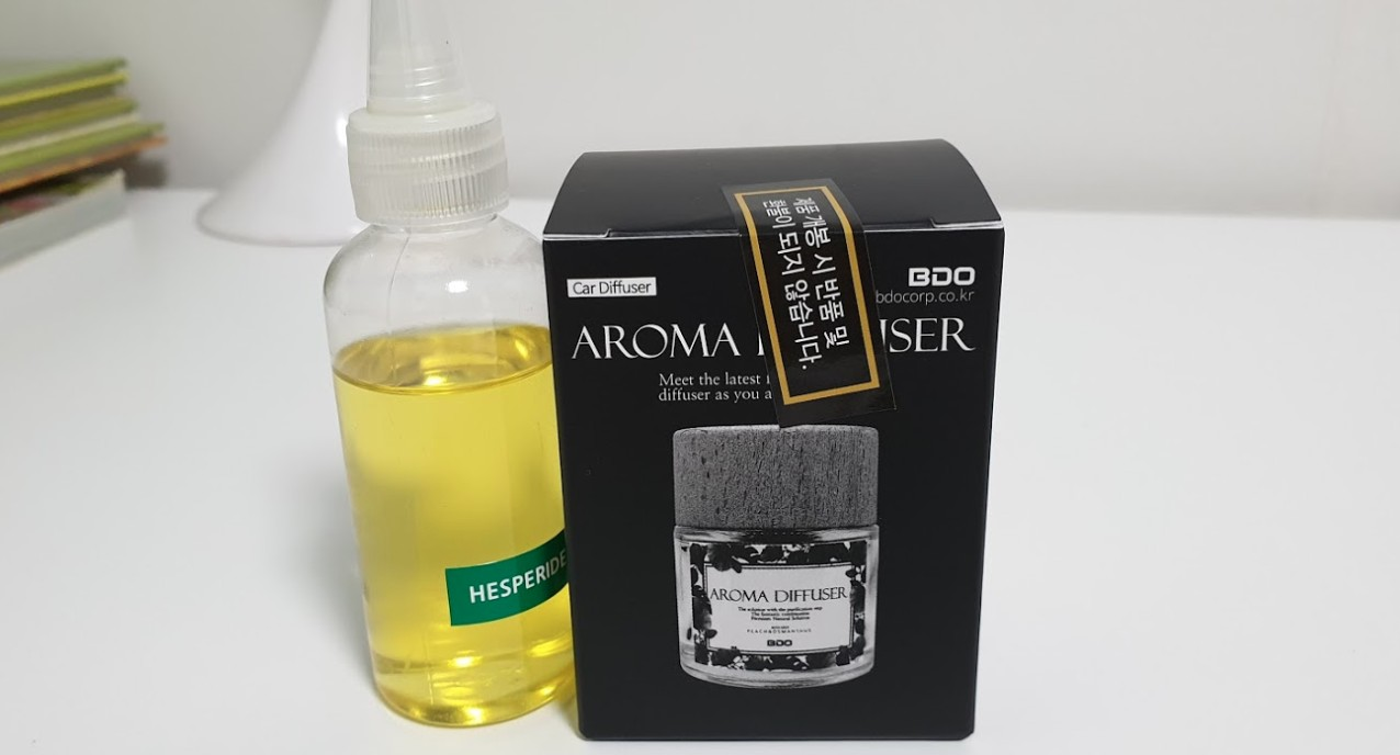 야간에 멋진 BDO 차량용 방향제 LED디퓨저 리뷰