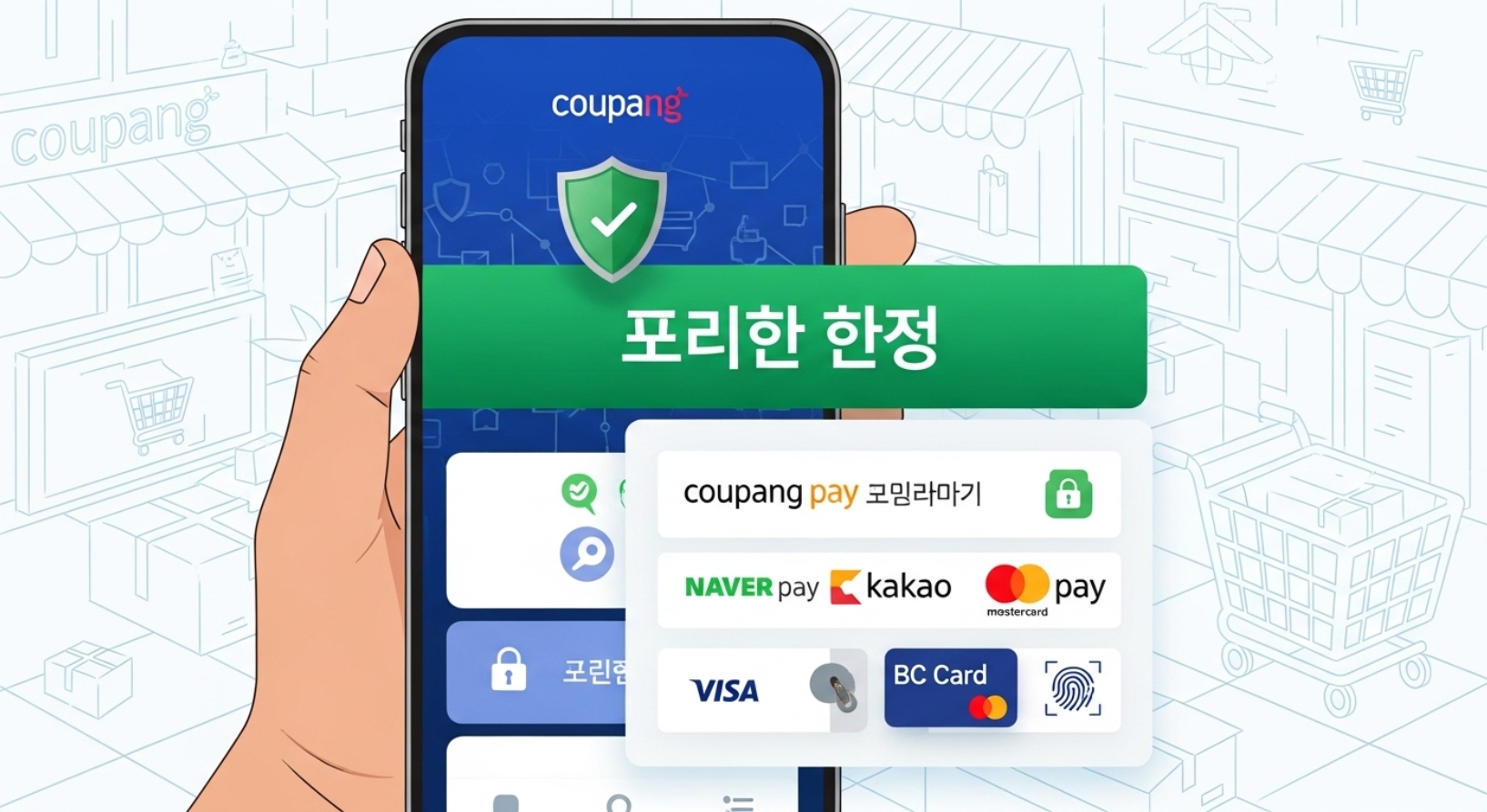 쿠팡 결제수단 삭제하는 법