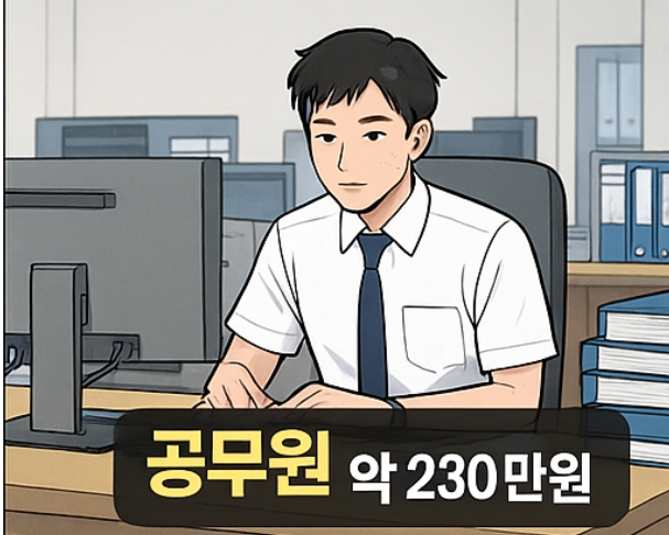 공무원 월급, 대기업 신입보다 적을까? 실제 수령액 비교