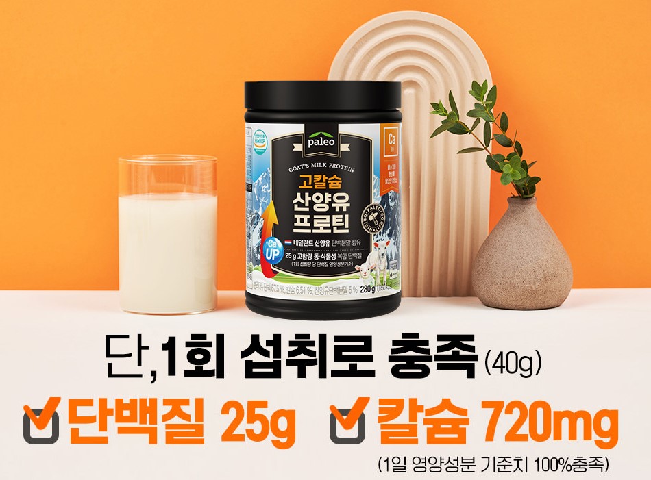 산양유 단백질 추천 5-팔레오