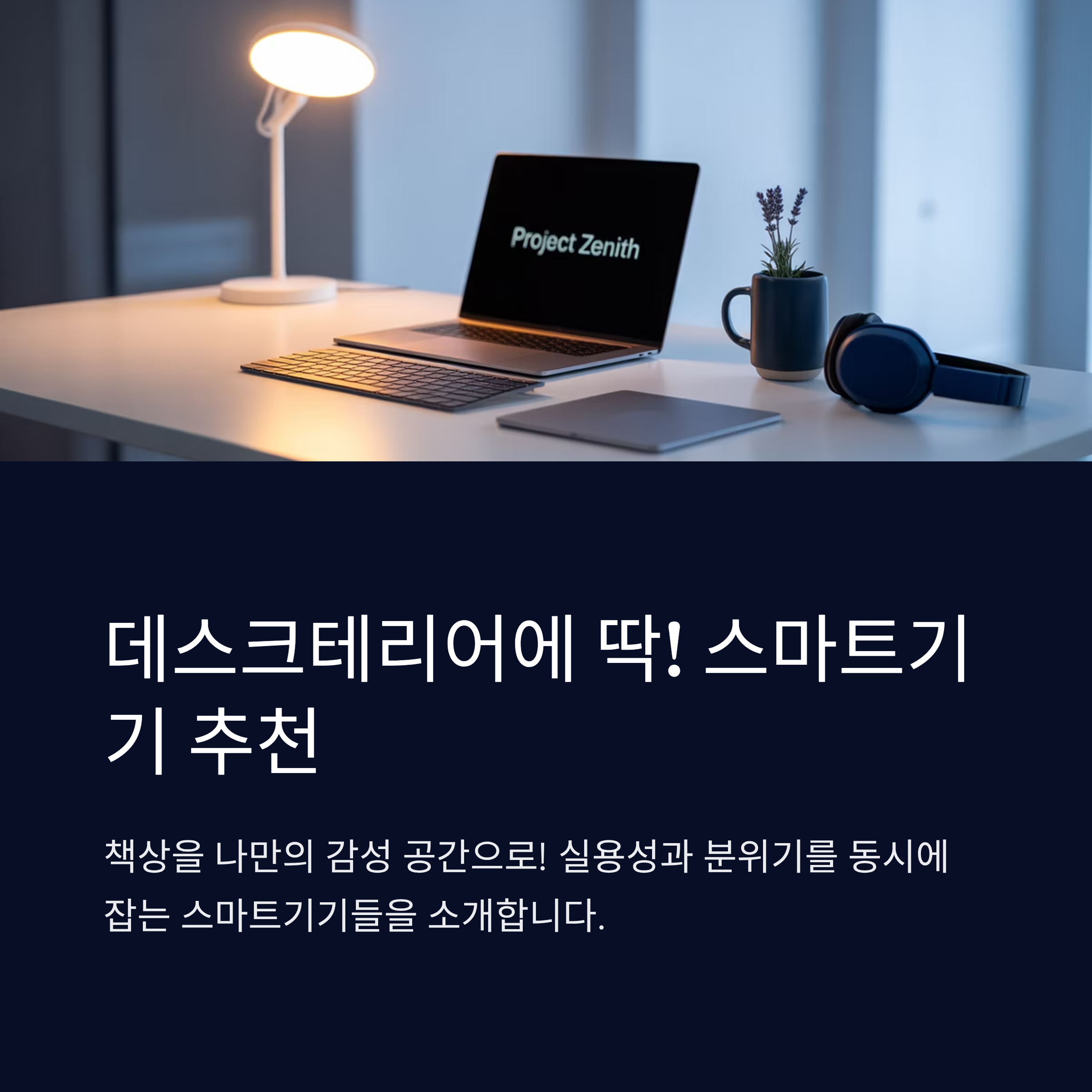 데스크테리어에 딱! 스마트기기 추천
