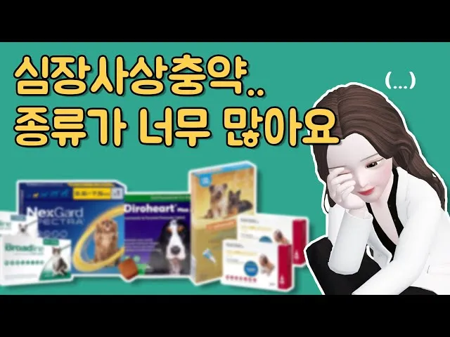 심장사상충약 복용 시기 가격 강아지 고양이 직구 부작용_7