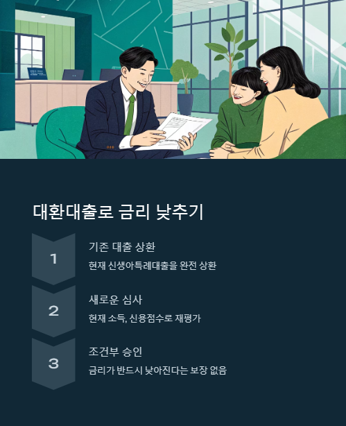 대환대출로 금리 낮추기