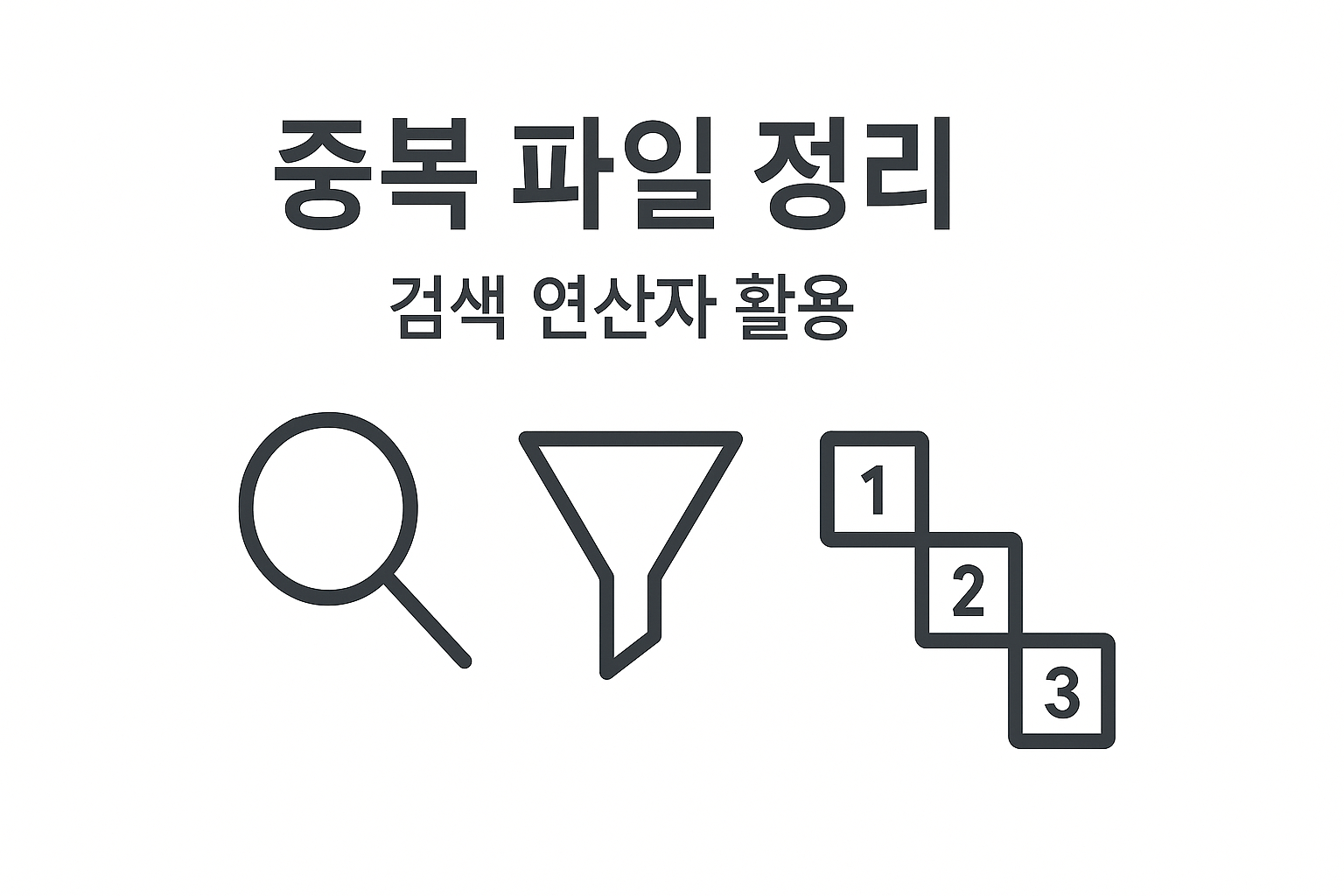 드라이브 중복 파일 찾기 루틴 썸네일