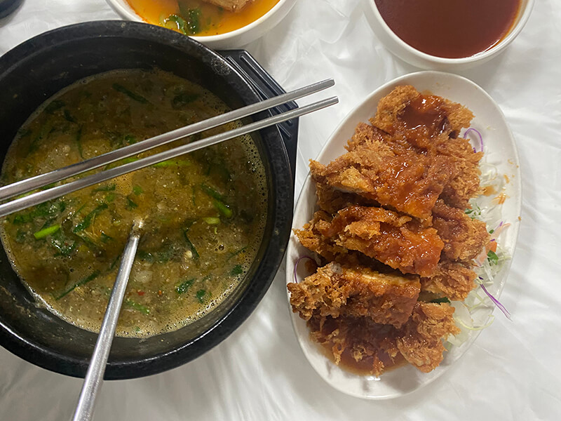 나곡식당 추어탕 직촬사진