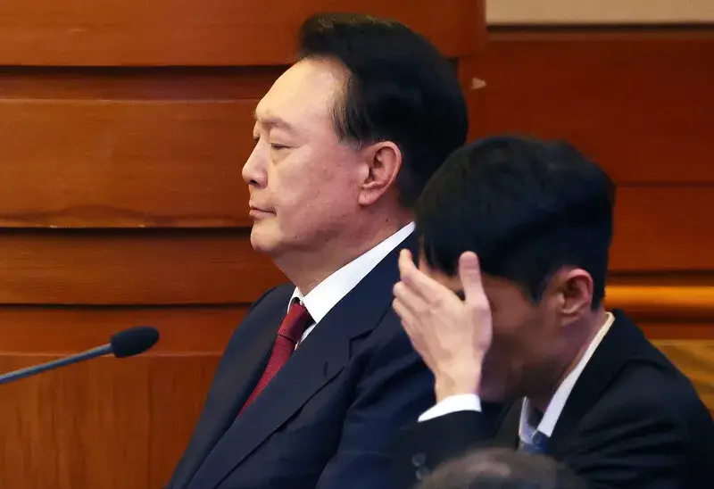 윤석열 전 대통령&amp;#44; 피고인 모습 촬영 허용