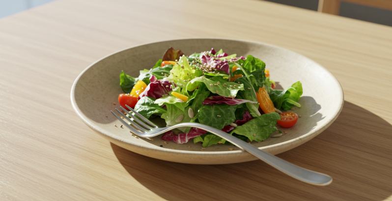 뱃살 잡은 거꾸로 식사법 비결