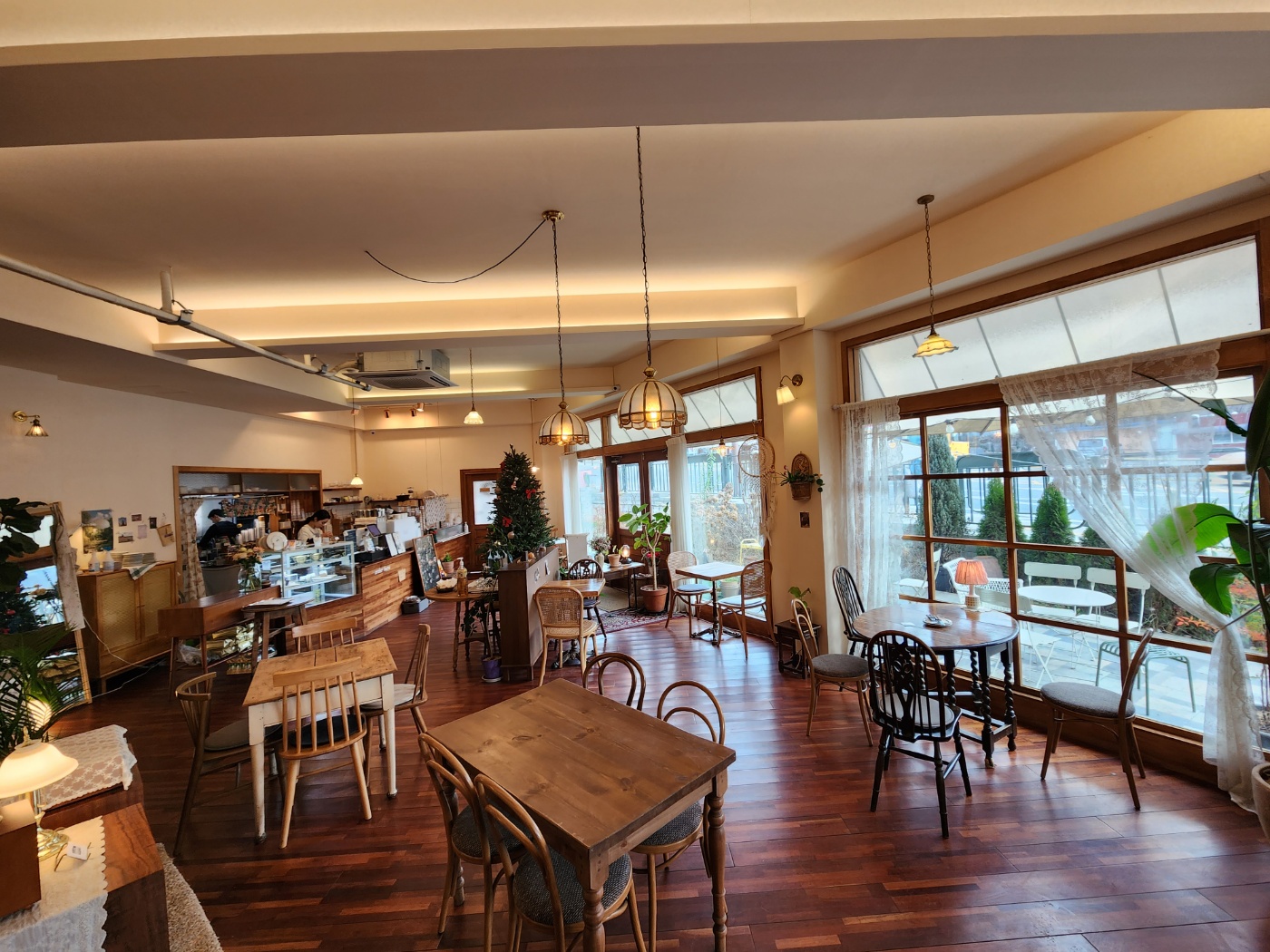 카페오드리 내부의 전체적인 모습