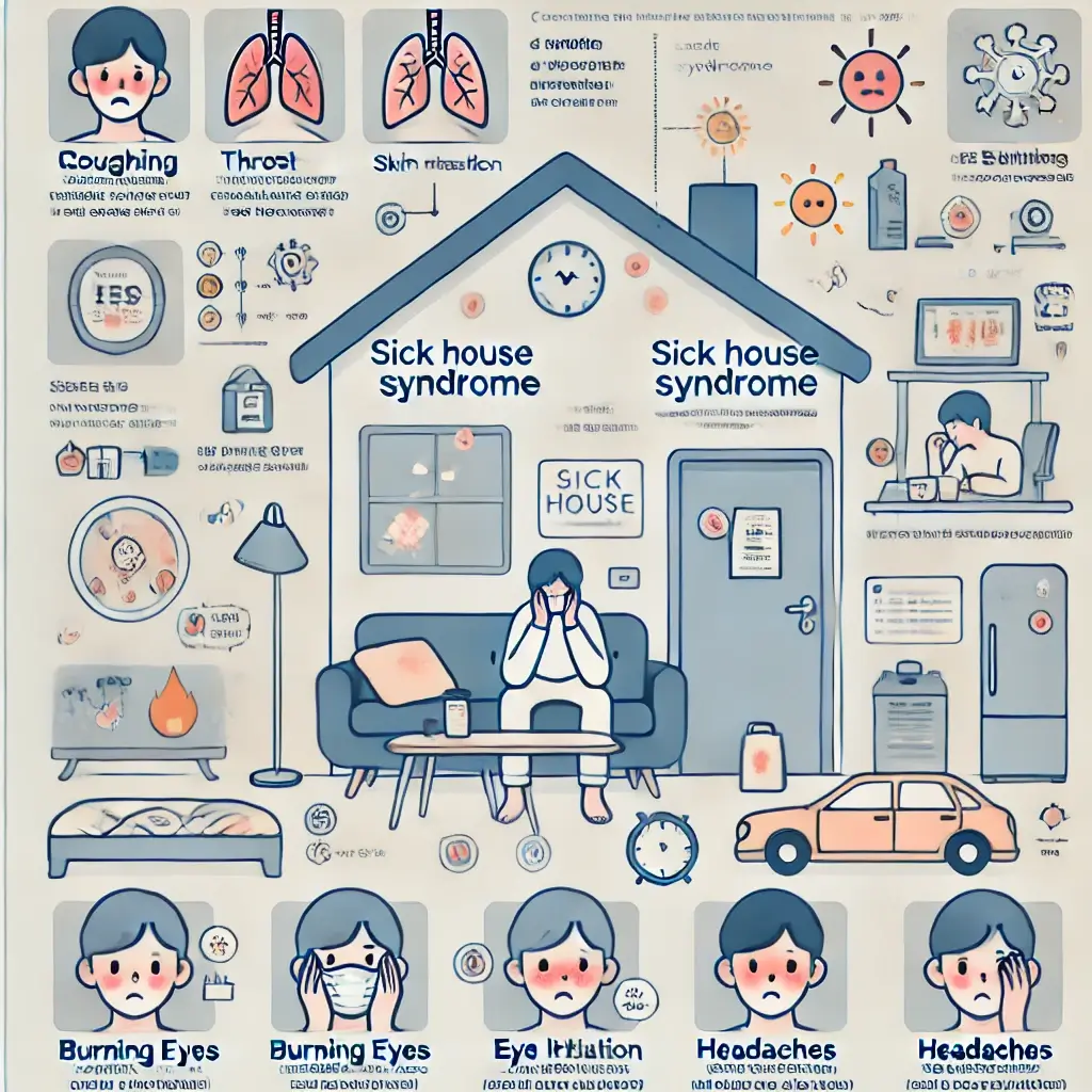 새집증후군의 주요 증상