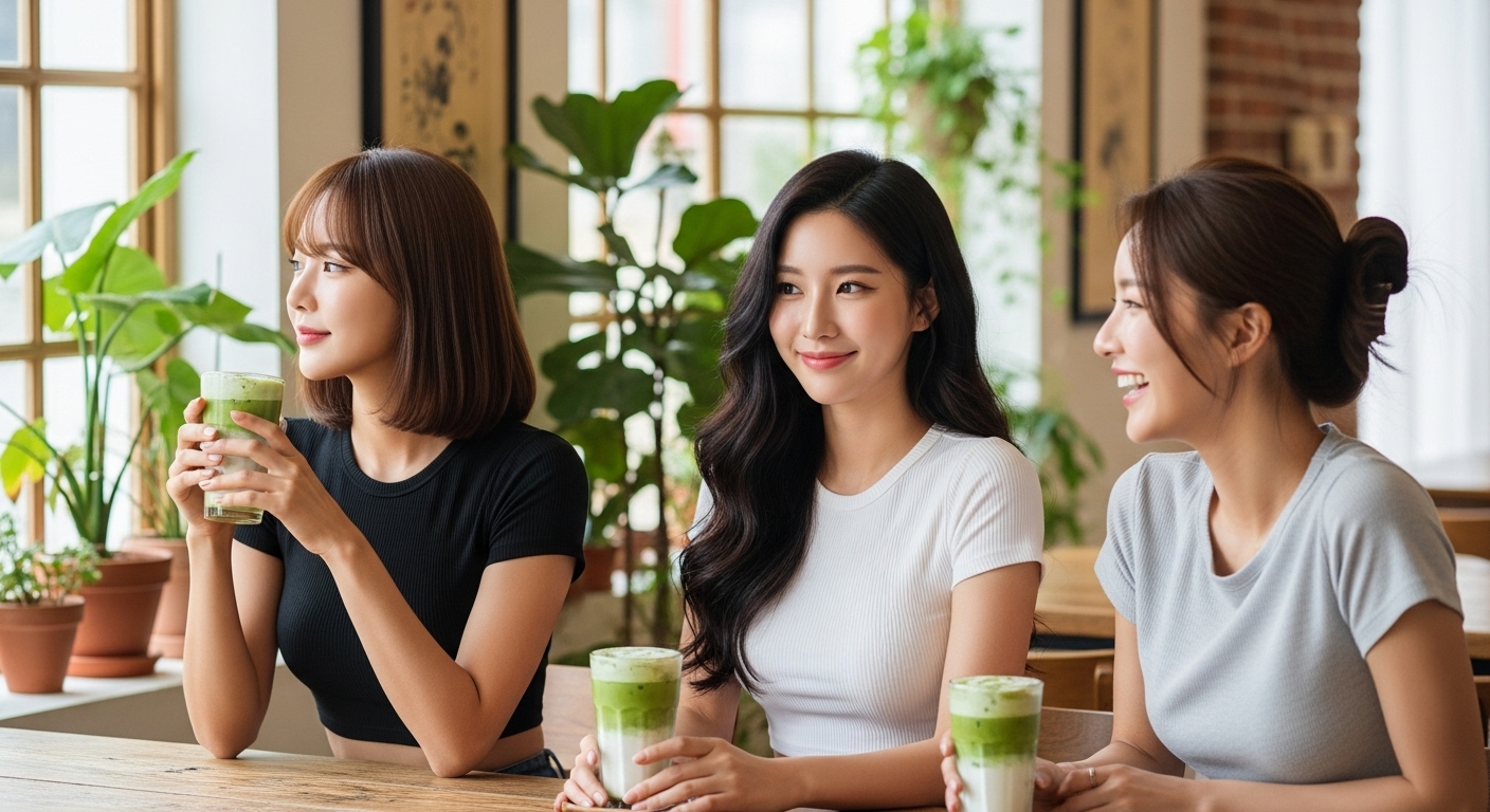 코코말차를 마시는 여자들