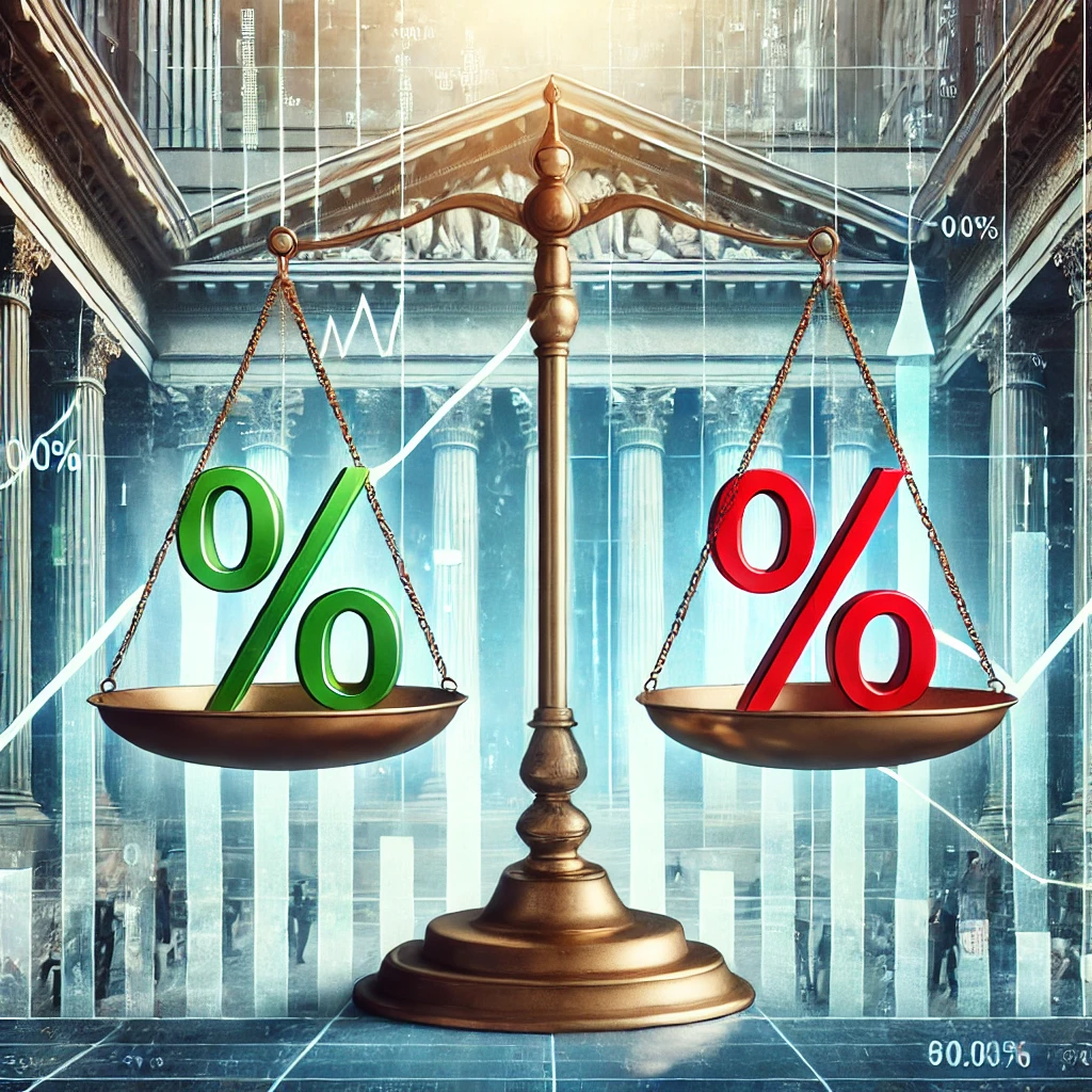 주식시장과 금리 이미지