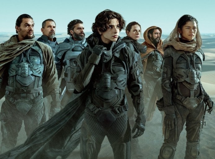 영화 듄 2 포스터 사진