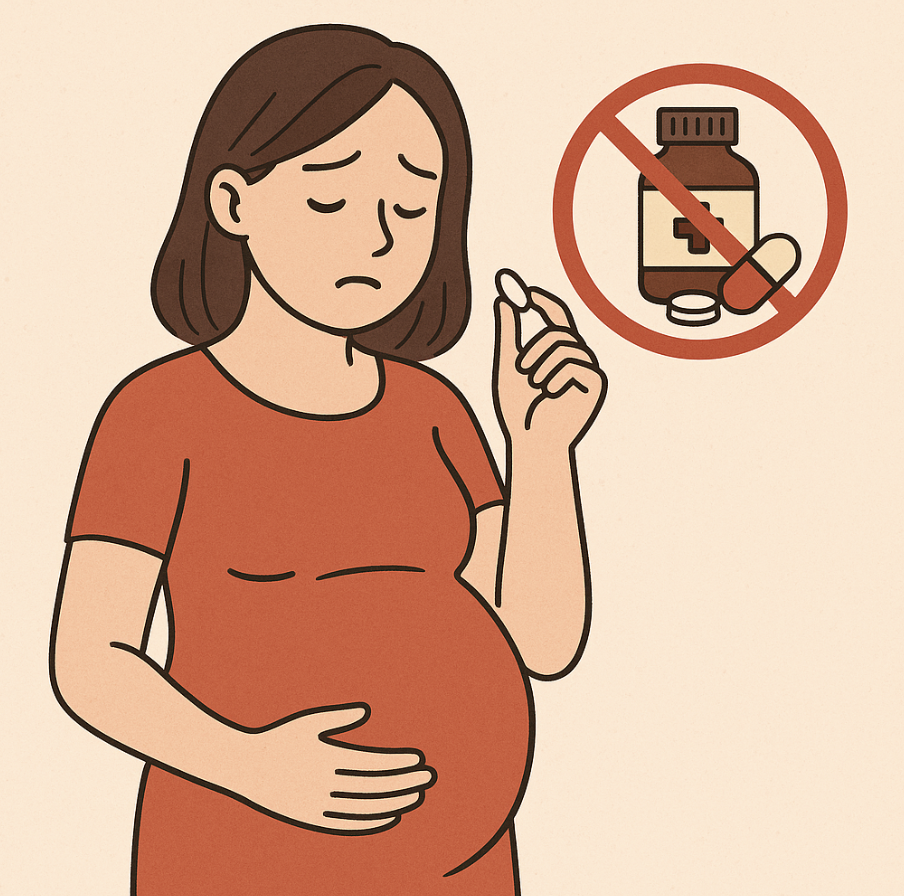 임신 중 피해야 할 약 관련 사진