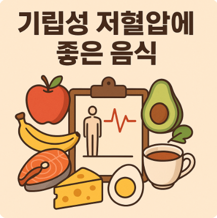 기립성 저혈압에 좋은 음식