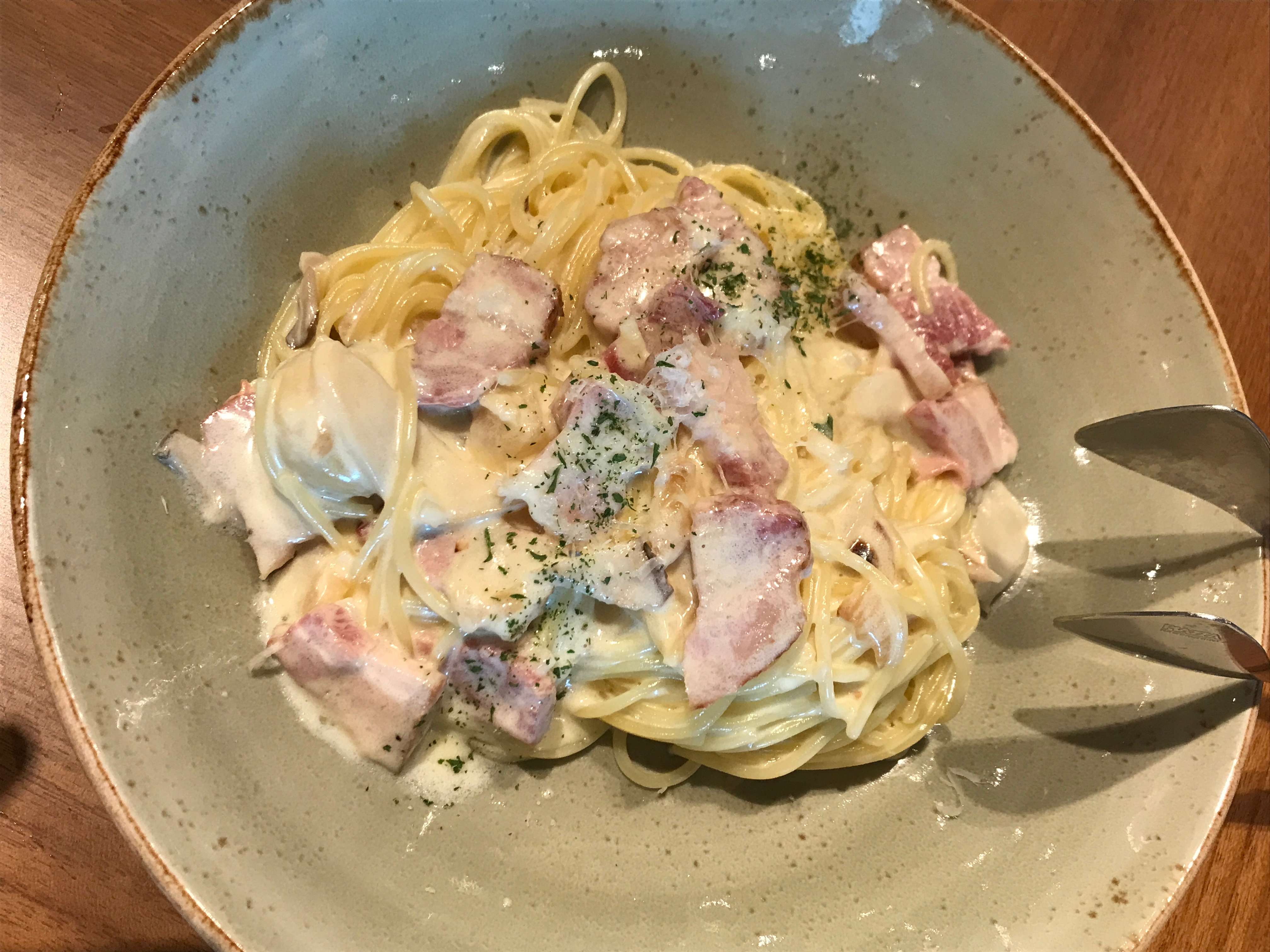 까르보나라 스파게티