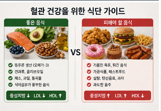 고지혈증 vs 중성지방 차이, 반드시 같이 관리해야 하는 이유