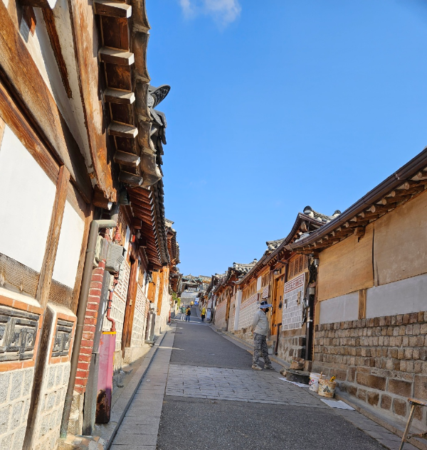 대기하며 북촌여행